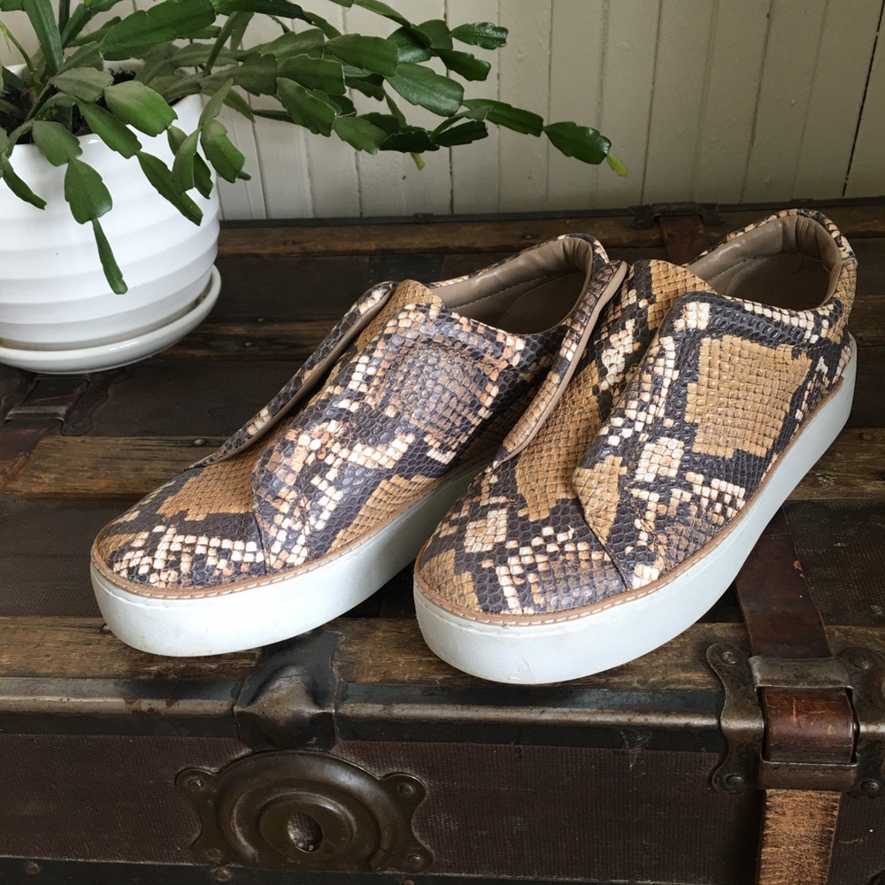 Free People x M4D3 Snakeskin Shoes